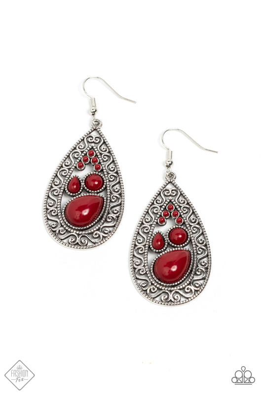 Nautical Daydream - Red - Paparazzi - Davetta Jewels