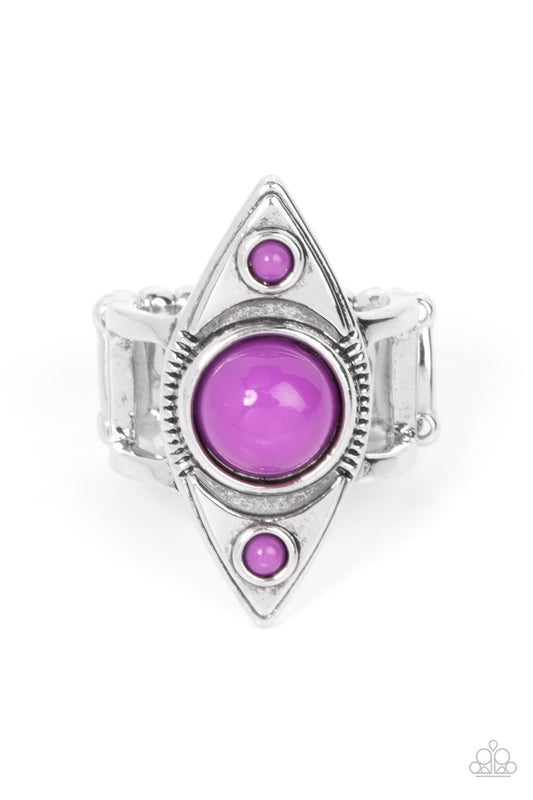 Pivoting Point - Purple -  Paparazzi - Davetta Jewels