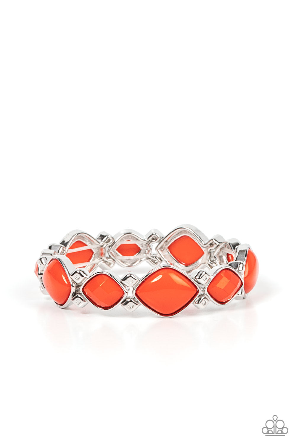 Boldly BEAD-azzled - Orange - Paparazzi