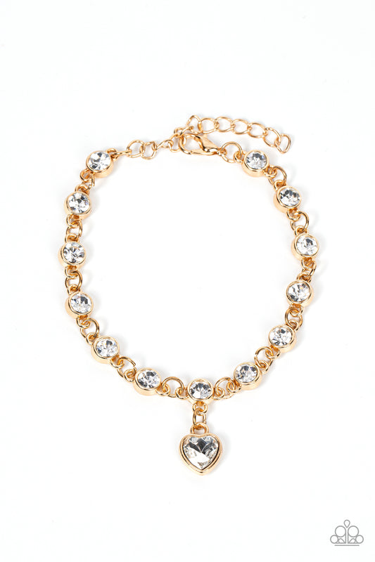 Truly Lovely - Gold - Paparazzi - Davetta Jewels