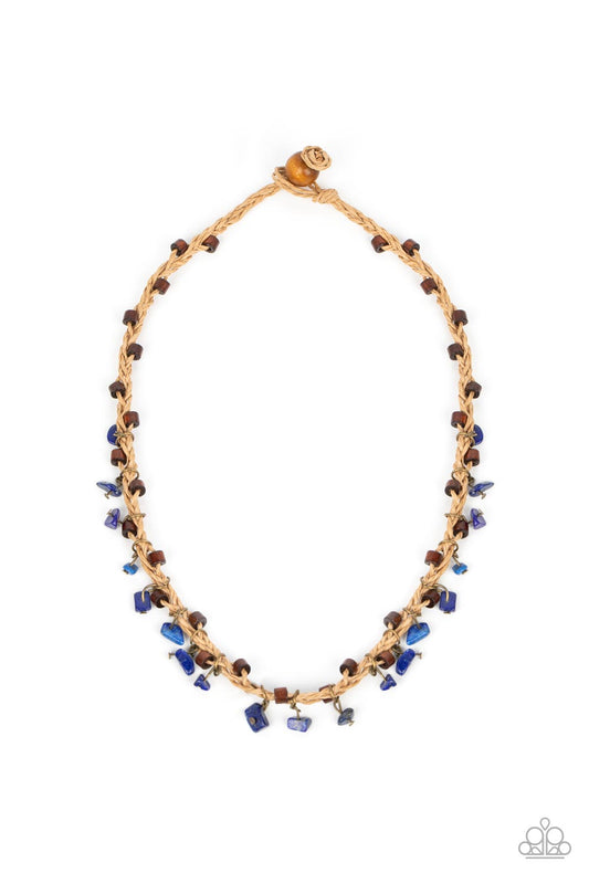 Canyon Voyage - Blue -  Paparazzi - Davetta Jewels