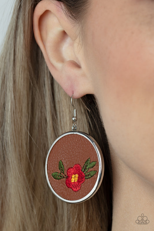 Prairie Patchwork - Red - Paparazzi - Davetta Jewels